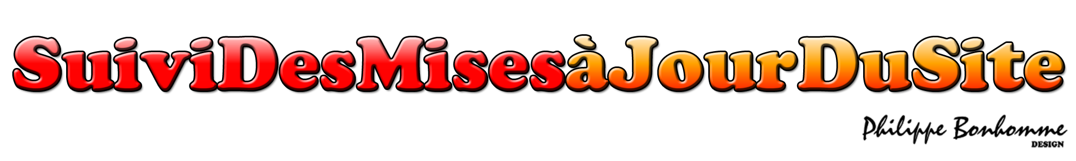SuiviDesMisesJourDuSite